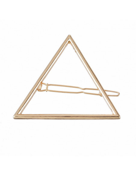 Agrafa pentru par cu triunghi, accesoriu de par model minimal