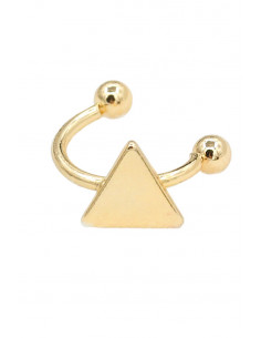 Cercel ear cuff, model cu triunghi, foarte mic si delicat