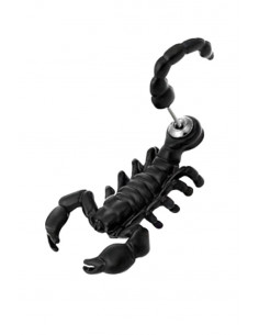 Cercel ear cuff, scorpion cu coada arcuita