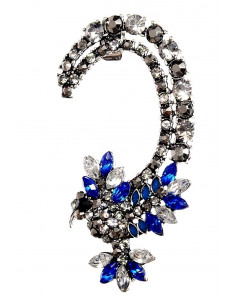 Cercel ear cuff, model Blue Lyre Bird