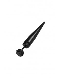 Cercel punk Spike, ear expander fals model ascutit
