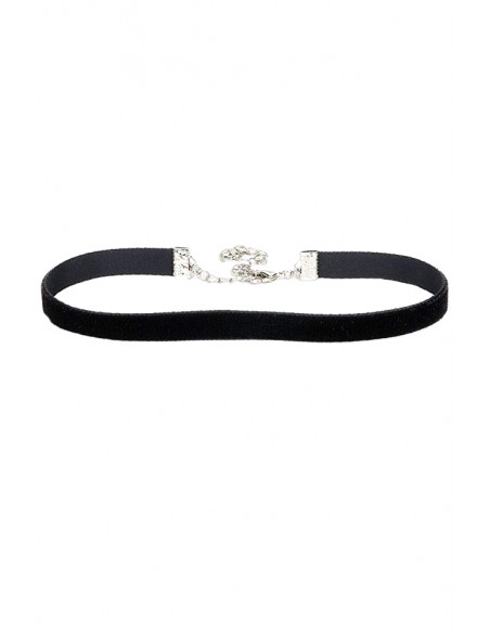 Colier choker simplu, din panglica de catifea ingusta