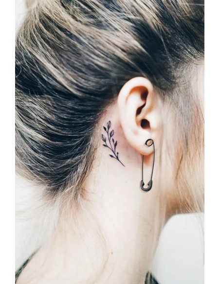 Cercei punk, agrafe de siguranta subtiri si lungi