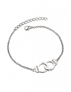 Bratara din lantisor subtire cu catuse FREEDOM
