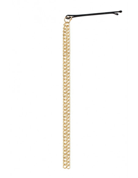 Accesoriu pentru par, 2 lanturi lungi metalice, cu agrafa