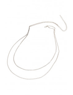 Lant pentru corp, simplu in talie, cu doua lantisoare 2