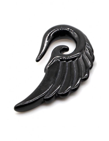 Ear expander, aripa masiva de inspiratie maori