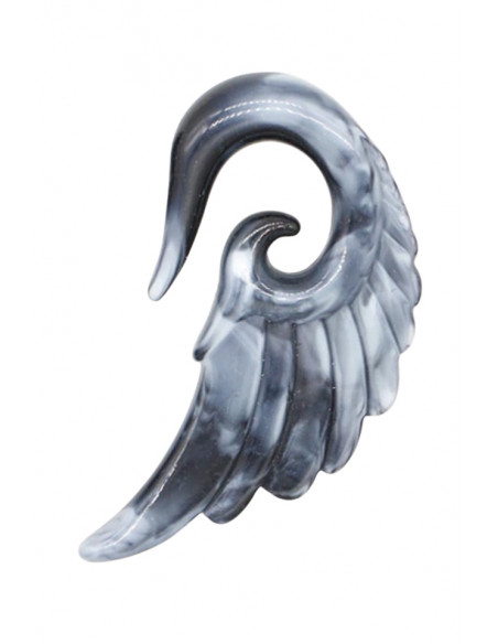 Ear expander, aripa masiva de inspiratie maori