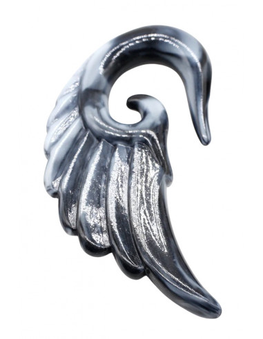 Ear expander, aripa masiva de inspiratie maori