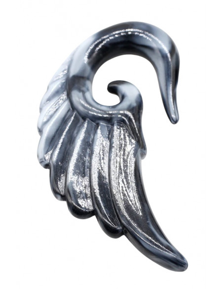Ear expander, aripa masiva de inspiratie maori