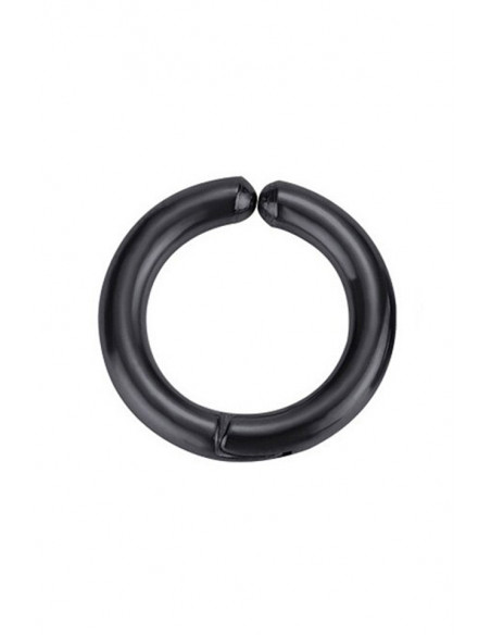 Cercel punk cu clips, veriga simpla din inox