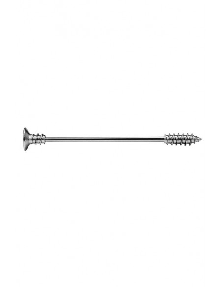 Piercing industrial model surub, din otel, pentru cartilajul urechii