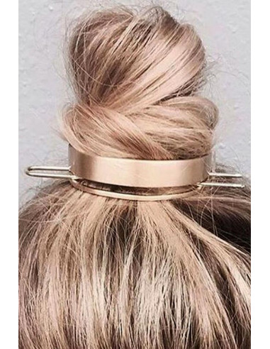 Accesoriu pentru coc, inel lat cu ac dublu
