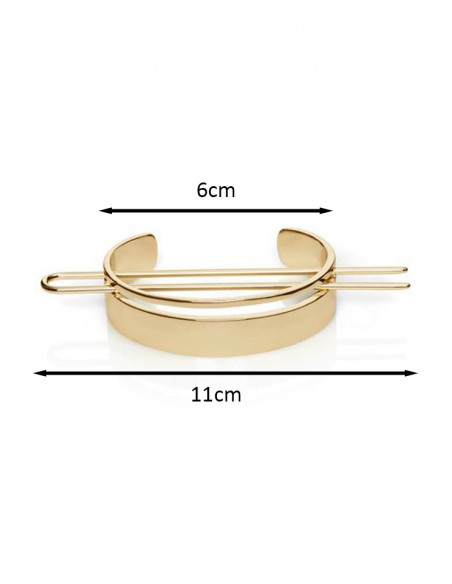Accesoriu pentru coc, inel lat cu ac dublu