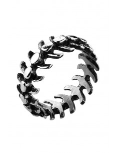 Inel punk schelet sira spinarii, model biker vintage gothic oase de dragon