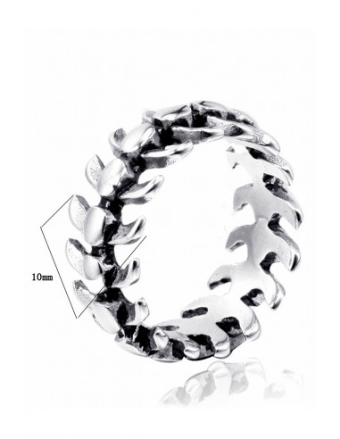 Inel punk schelet sira spinarii, model biker vintage gothic oase de dragon