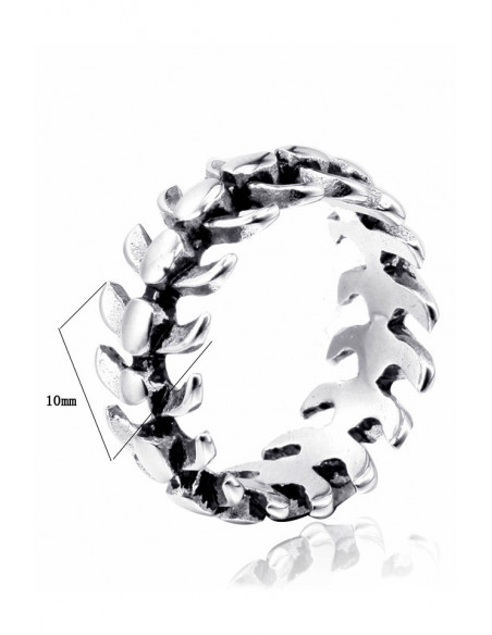 Inel punk schelet sira spinarii, model biker vintage gothic oase de dragon