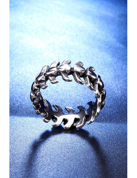 Inel punk schelet sira spinarii, model biker vintage gothic oase de dragon
