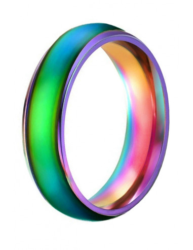 Inel Mood Ring care isi schimba culoarea in functie de starea de spirit
