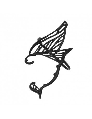 Cercel ear cuff wrap, ureche de elf, model fluture