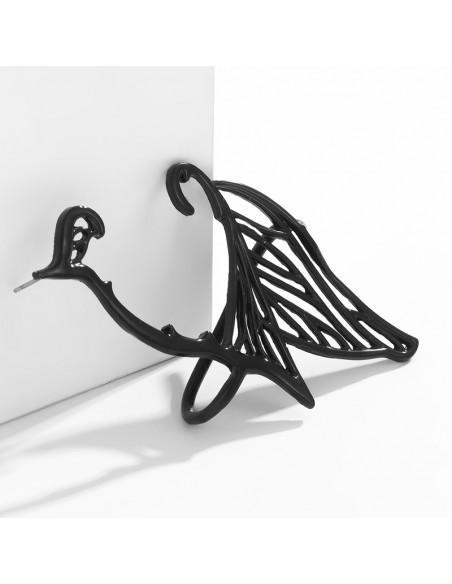Cercel ear cuff wrap, ureche de elf, model fluture