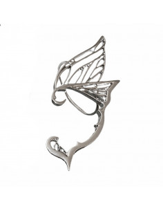 Cercel ear cuff wrap, ureche de elf, model fluture 2