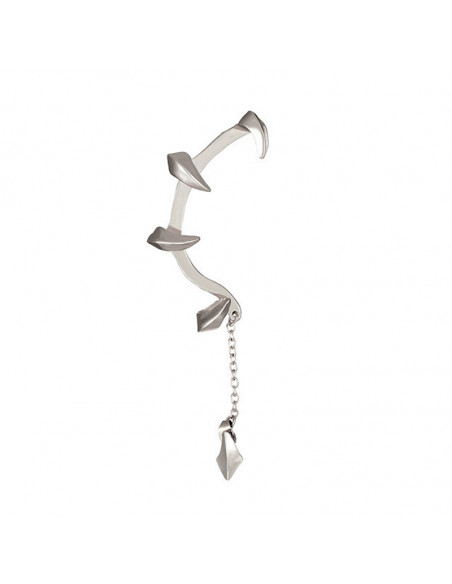 Cercel ear cuff wrap, gheare in jurul urechii si lantisor