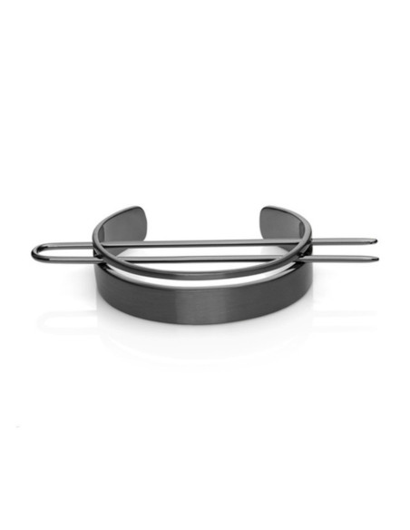 Accesoriu pentru coc, inel lat cu ac dublu
