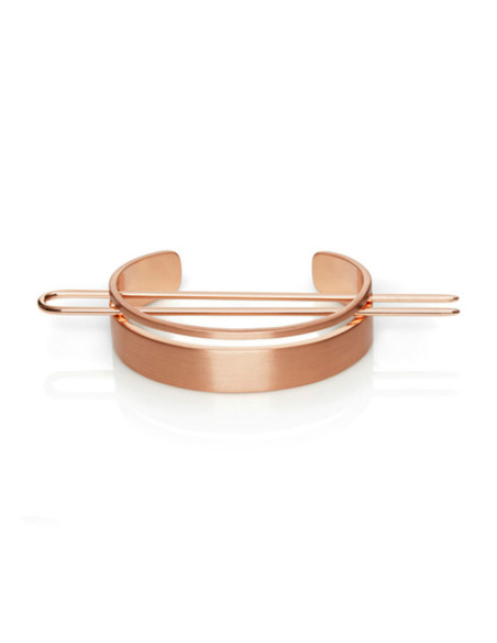Accesoriu pentru coc, inel lat cu ac dublu