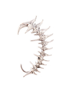 Cercei ear cuff wrap, model punk cu tepi lungi 2