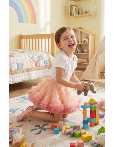 Fusta Fetite Tutu Premium - Pettiskirt Pufoasa - Ideala pentru Petreceri si Sedinte Foto