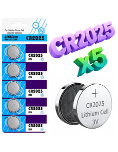 Baterie CR2025, Blister Baterii CR2025 3V Litiu, Pastila 170mAh, 20x2.5mm
