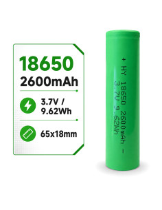 Acumulator 18650 Li-Ion 3.7V 2600mAh (9.62Wh) - Baterie pt. Vape, Tigara Electronica, Lanterna LED, Boxa si Camera Supraveghere